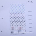 White Poplin Background Dot Printed Stock Lot Fabric